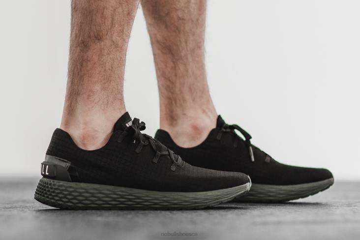 6DJZ146 Men Black Ivy Ripstop Runner Nobull