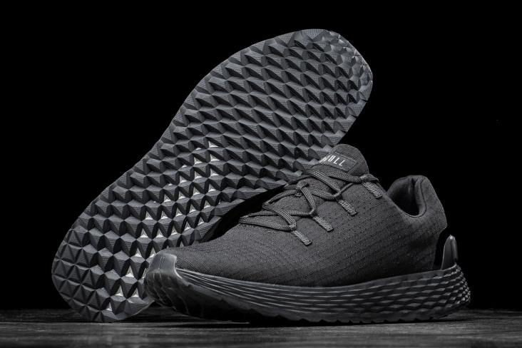 6DJZ147 Men Black Ripstop Runner Nobull