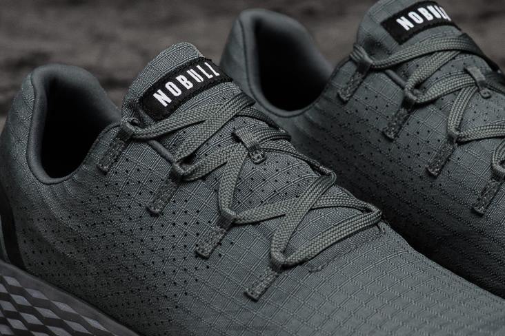 6DJZ153 Men Dark Grey Ripstop Runner Nobull