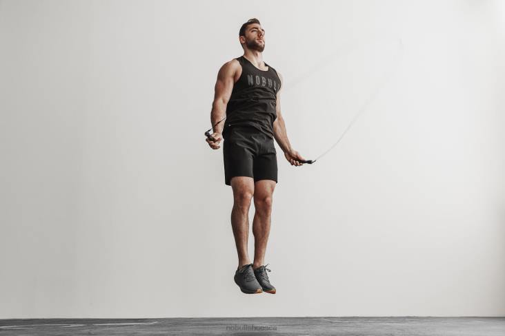 6DJZ153 Men Dark Grey Ripstop Runner Nobull