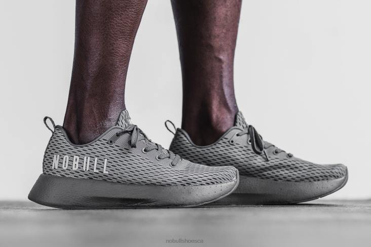 6DJZ169 Men Dark Grey Reflective Runner+ Nobull