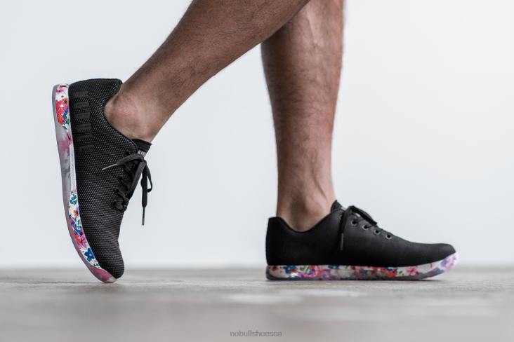 6DJZ17 Men Black Daisy Trainer Nobull