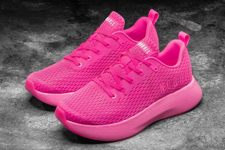 6DJZ170 Men Neon Pink Runner+ Nobull