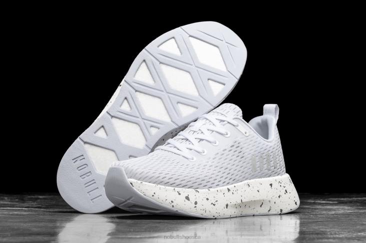 6DJZ173 Men White Surface Runner+ Nobull