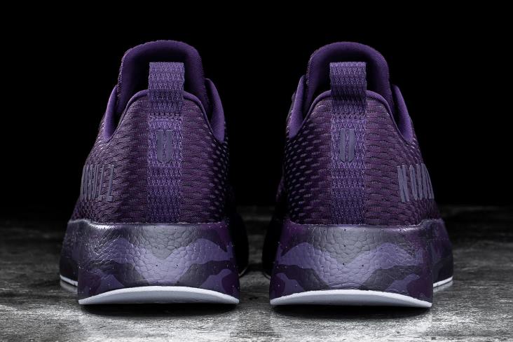 6DJZ181 Men Dark Purple Camo Runner+ Nobull