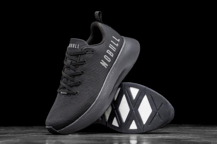 6DJZ187 Men Black Asphalt Gore-Tex Runner+ Nobull