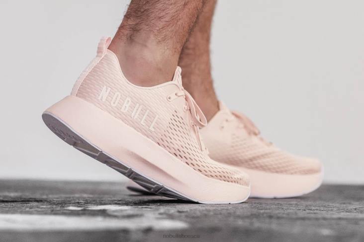 6DJZ188 Men Blush White Runner+ Nobull