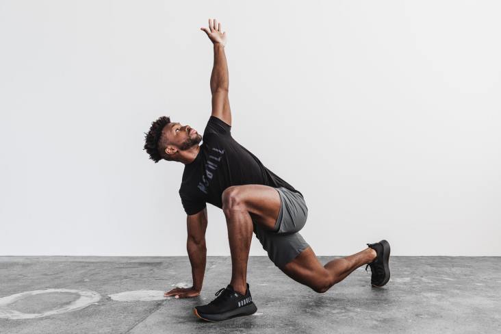 6DJZ190 Men Black Gum Runner+ Nobull