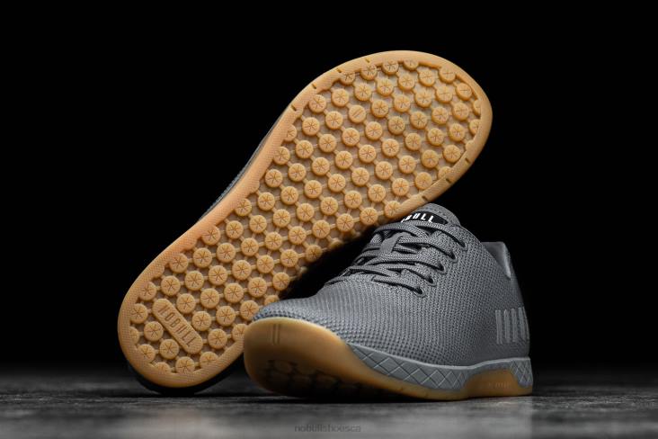 6DJZ2 Men Dark Grey Gum Trainer Nobull