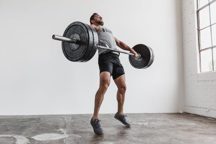 6DJZ2 Men Dark Grey Gum Trainer Nobull