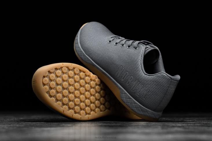 6DJZ2 Men Dark Grey Gum Trainer Nobull