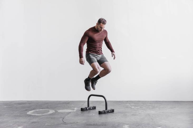 6DJZ271 Men Blended Merino Wool Long Sleeve Tee Nobull