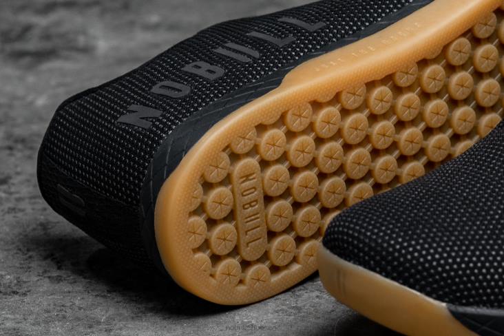 6DJZ3 Men Black Gum Trainer Nobull