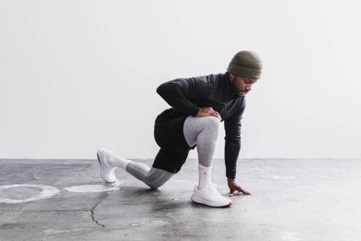 6DJZ309 Men Blended Merino Wool 1/4 Zip Nobull