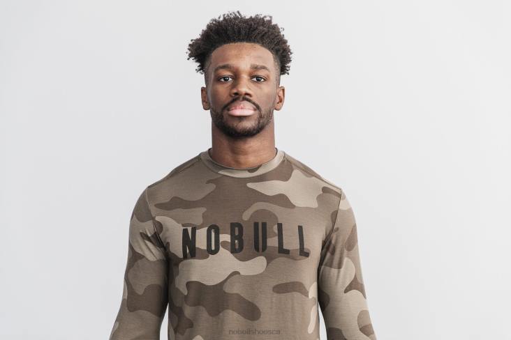 6DJZ376 Men Long Sleeve Tee Nobull