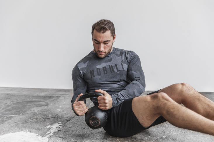 6DJZ377 Men Long Sleeve Tee Nobull