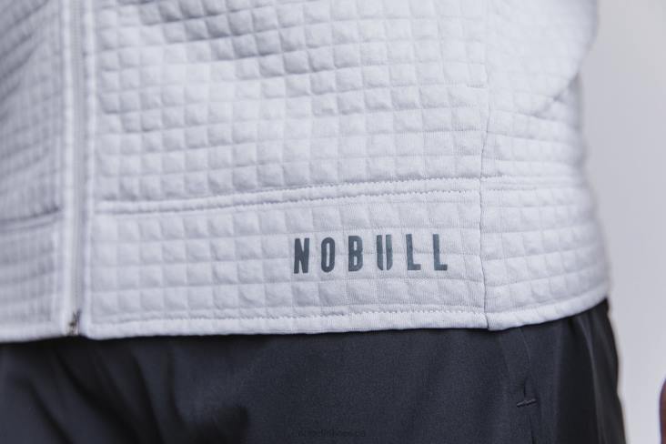 6DJZ384 Men Quilted Zip-Up Jacket Nobull