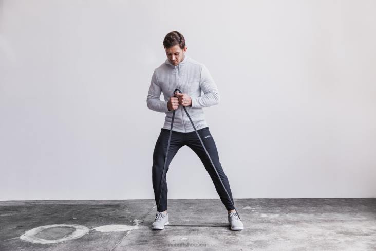 6DJZ384 Men Quilted Zip-Up Jacket Nobull