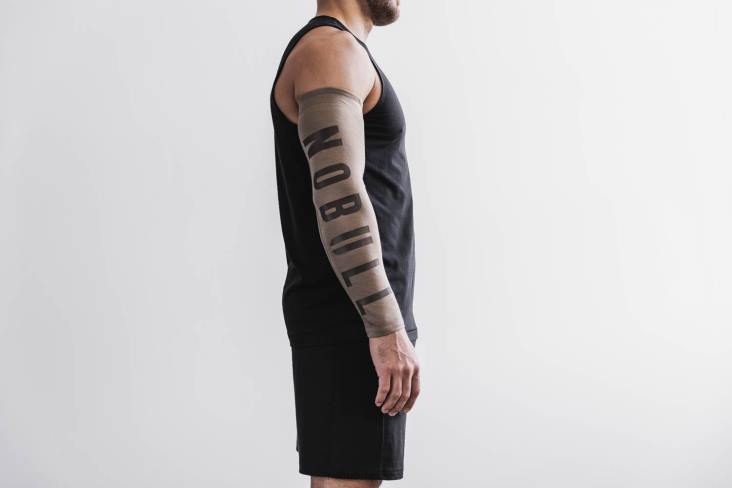 6DJZ436 Unisex Blended Merino Wool Arm Sleeves Nobull