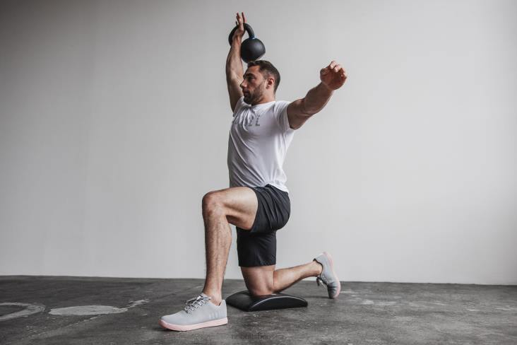 6DJZ46 Men Arctic Dusty Rose Trainer Nobull