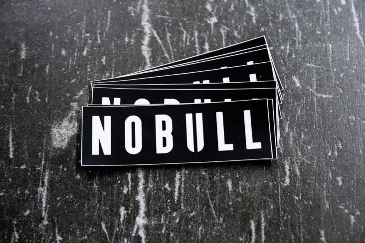 6DJZ488 Unisex Sticker (2 X 6) Nobull