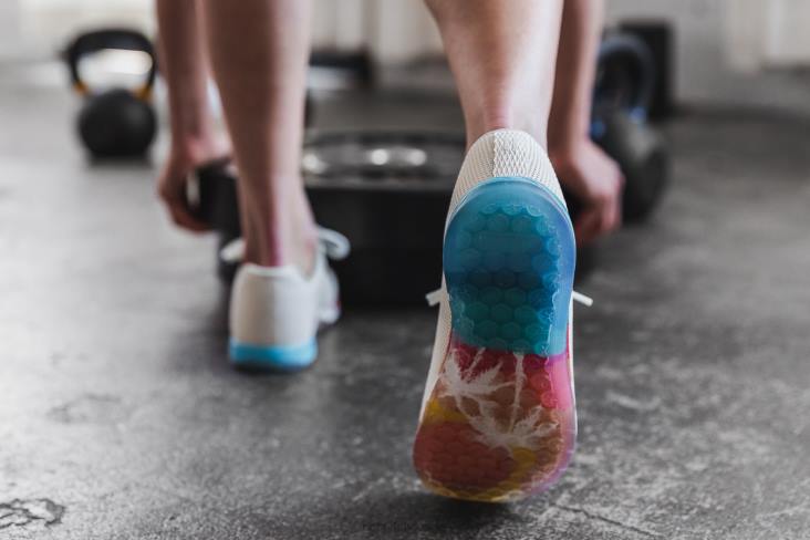 6DJZ523 Women Shell Sunrise Trainer Nobull