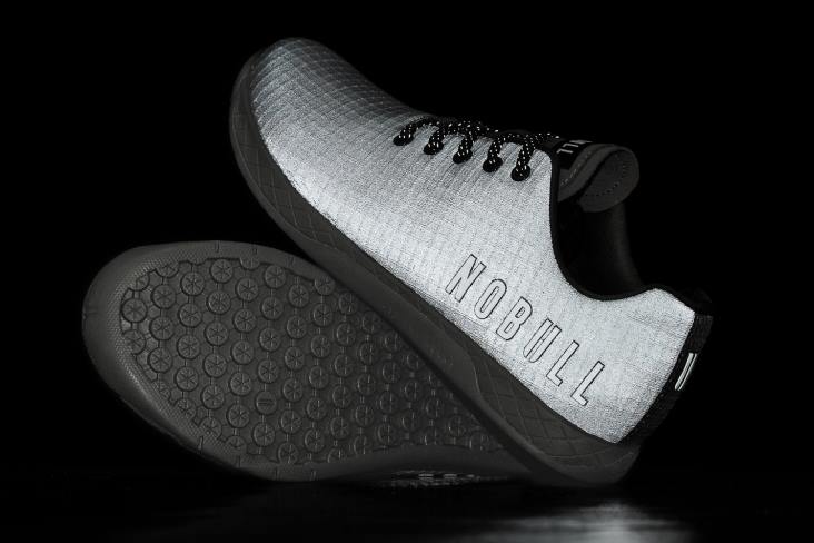 6DJZ53 Men Dark Grey Reflective Ripstop Trainer Nobull