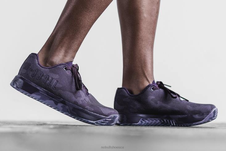 6DJZ538 Women Dark Purple Camo Trainer+ Nobull