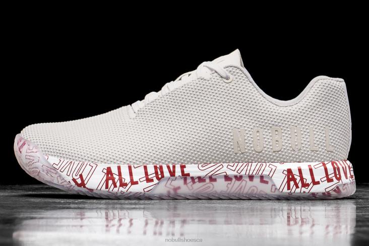 6DJZ541 Women All Love White Trainer+ Nobull