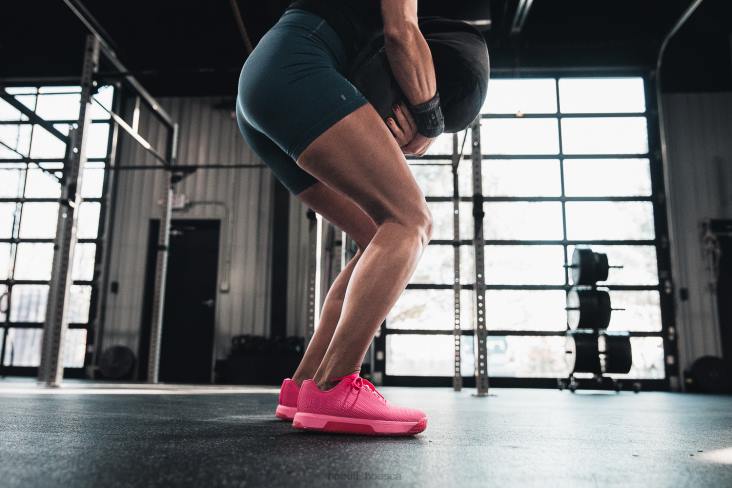 6DJZ545 Women Neon Pink Trainer+ Nobull