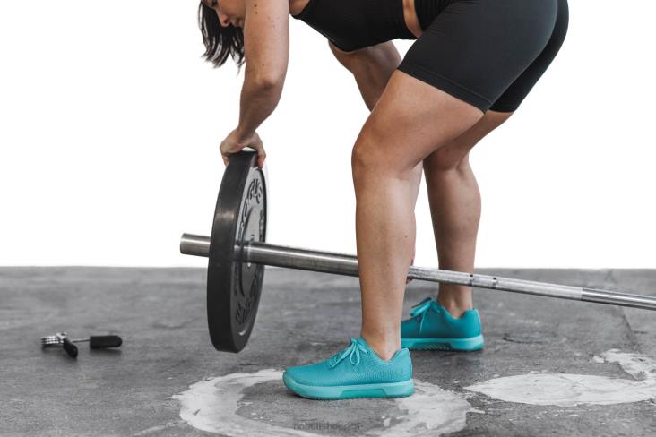 6DJZ548 Women Neon Blue Trainer+ Nobull