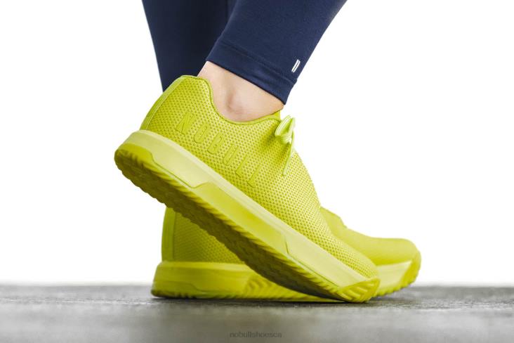 6DJZ551 Women Neon Lime Trainer+ Nobull