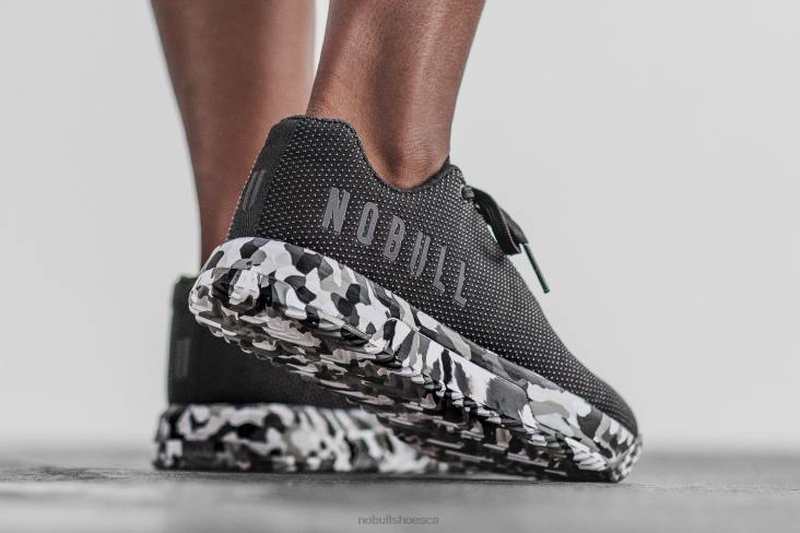 6DJZ557 Women Black Wild Granite Trainer+ Nobull