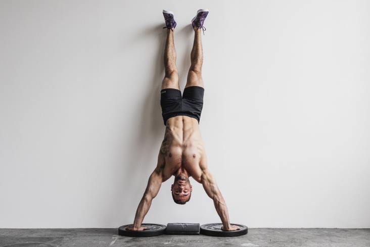 6DJZ58 Men Dark Wisteria Tie-Dye Canvas Trainer Nobull