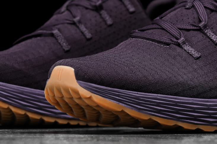 6DJZ583 Women Plum Ripstop Runner Nobull