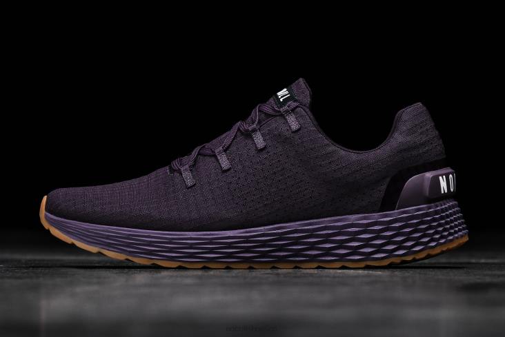 6DJZ583 Women Plum Ripstop Runner Nobull