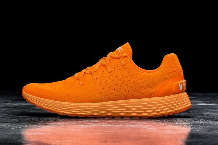 6DJZ584 Women Neon Orange Ripstop Runner Nobull