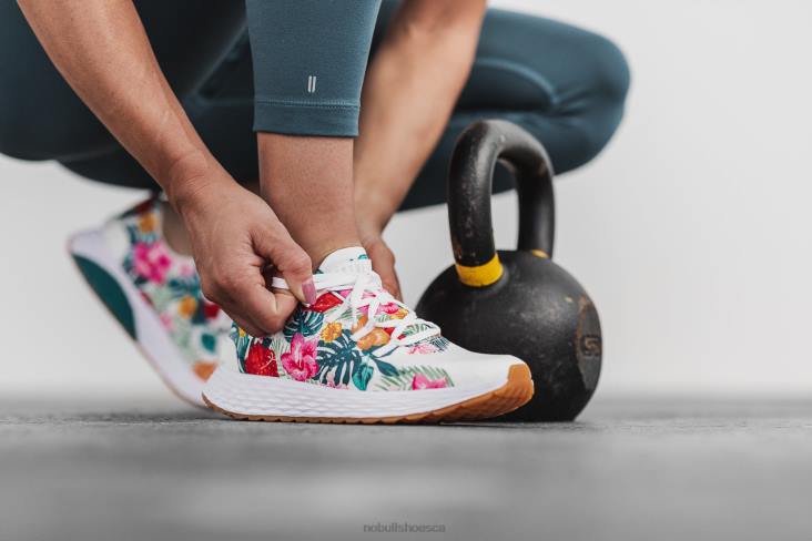 6DJZ590 Women Tropical Ripstop Runner Nobull