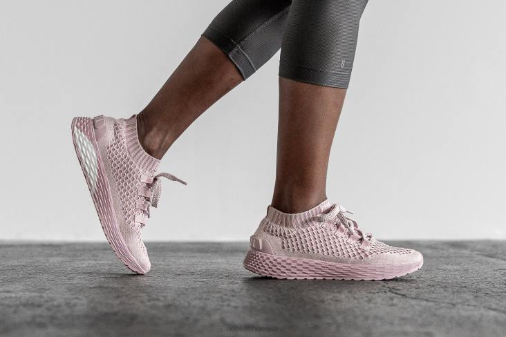 6DJZ595 Women Lilac Knit Runner Nobull