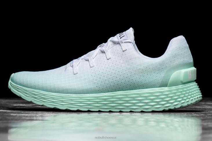 6DJZ596 Women White Mist Gradient Ripstop Runner Nobull