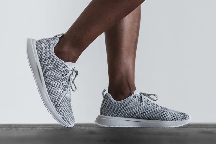 6DJZ598 Women Arctic Grey Mesh Runner Nobull