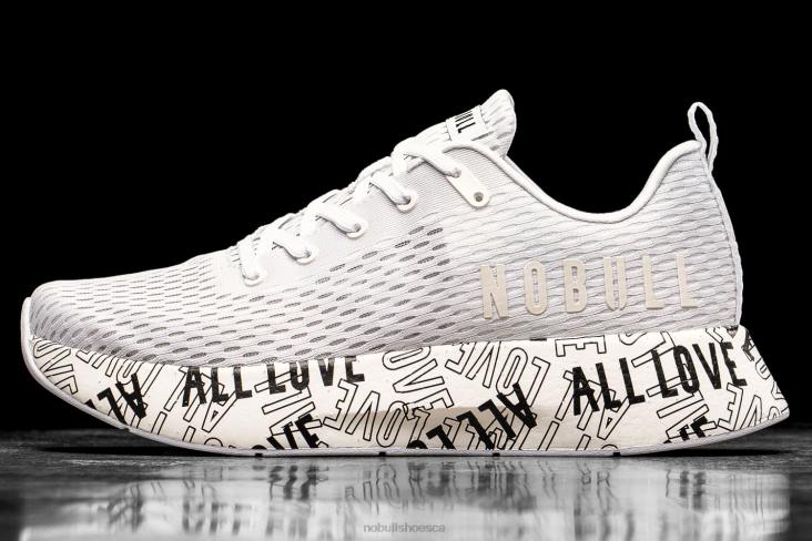 6DJZ603 Women All Love White Runner+ Nobull