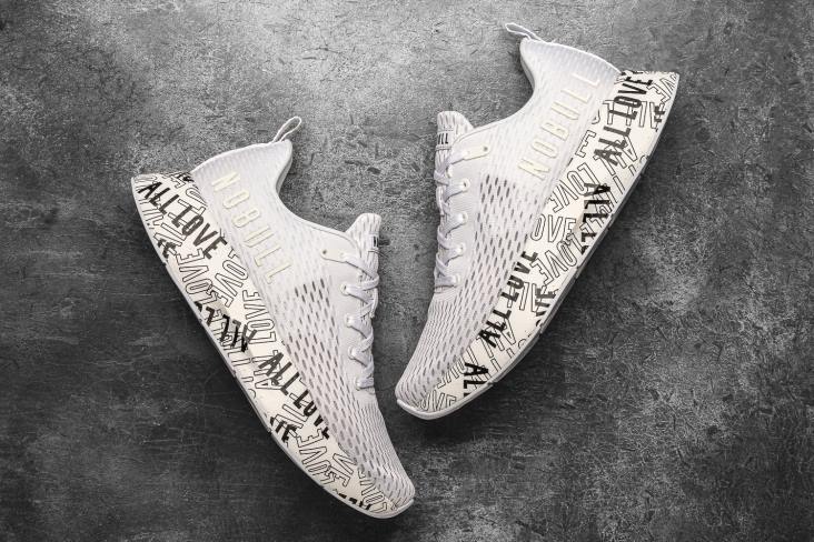 6DJZ603 Women All Love White Runner+ Nobull