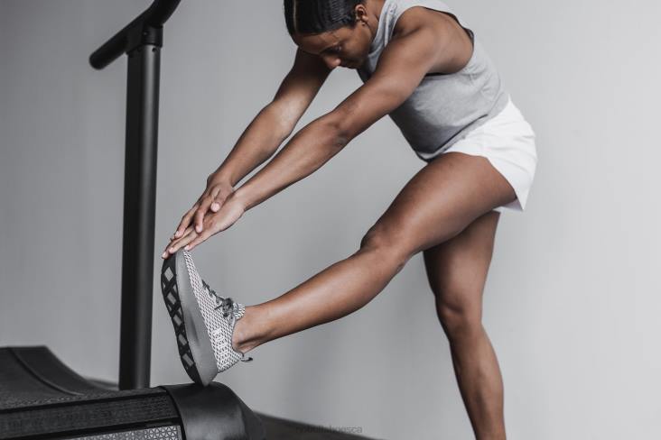 6DJZ604 Women Dark Grey Reflective Runner+ Nobull