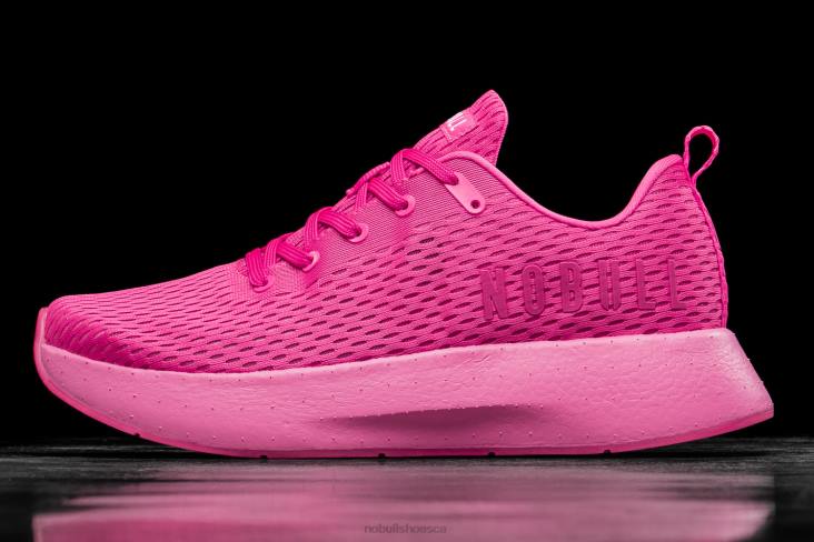 6DJZ605 Women Neon Pink Runner+ Nobull