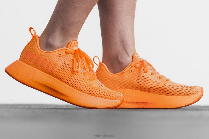 6DJZ606 Women Neon Orange Runner+ Nobull