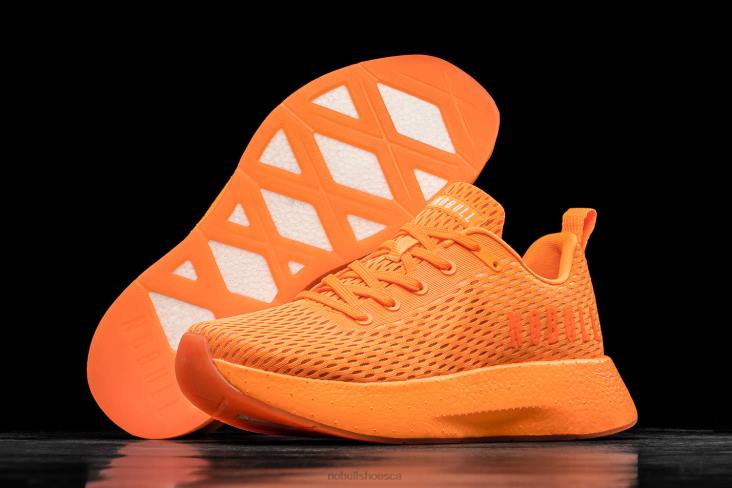 6DJZ606 Women Neon Orange Runner+ Nobull