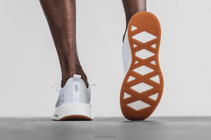 6DJZ609 Women White Runner+ Nobull