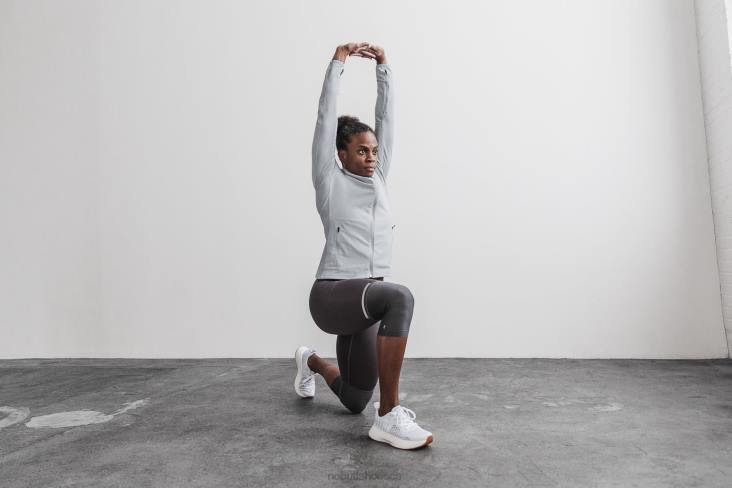 6DJZ609 Women White Runner+ Nobull