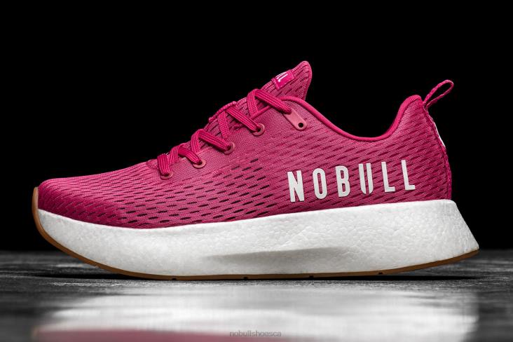 6DJZ613 Women Magenta White Runner+ Nobull